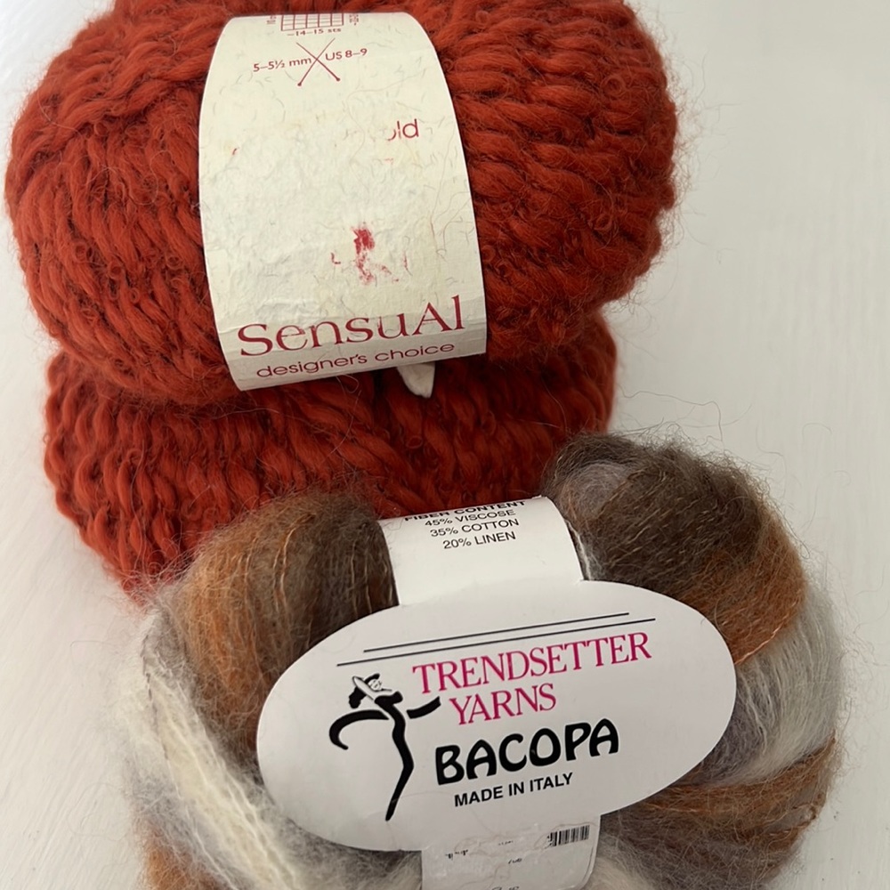 3 skeins of new yarn 🧶